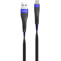 HOCO U39 Slender charging data cable for Micro Blue&Black