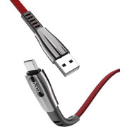 HOCO U70 Splendor charging data cable for Micro Red