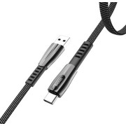 HOCO U70 Splendor charging data cable for Type-C Dark Gray