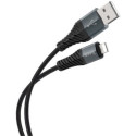 HOCO X38 Cool Charging data cable for Lighting Black