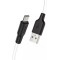 HOCO X21 Plus Silicone charging cable for Micro(L=0.25M) black&white