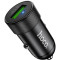 HOCO Z32 Speed Up single port QC3.0 car charger, Black