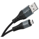 HOCO X38 Cool Charging data cable for Micro Black
