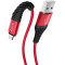 HOCO X38 Cool Charging data cable for Micro Red
