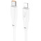 HOCO X93 Force PD20W charging data cable for Lighting (L=1M) White