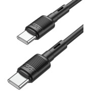 HOCO X83 Type-C to Type-C Victory 60W charging data cable Black