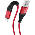 HOCO X38 Cool Charging data cable for Lighting Red