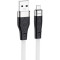 HOCO X53 Angel silicone charging data cable for Micro White