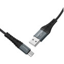 HOCO X38 Cool Charging data cable for Type-C Black
