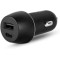 ttec Car Charger Duo Type-C+USB-A PD+QC 30W, Black