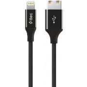 ttec Cable USB to Lightning 2.4A (2m) XL Alumi, Black 