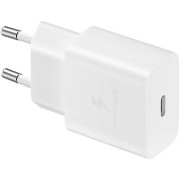 Samsung Wall Charger 1xType-C 15W (w/o cable), White 