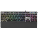Genesis Mechanical Gaming Keyboard Thor 401 Rgb Us Layout Backlight Brown Switch Software 