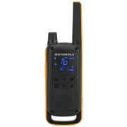 Motorola Walkie-Talkie TalkAbout T82, Twin, IPx2, 16 Channels, 10km, Black 