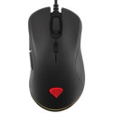 Genesis Mouse Krypton 200, 6400 DPI, RGB Illuminated, Silent, With Software, Black 