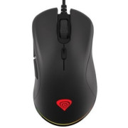 Genesis Mouse Krypton 200, 6400 DPI, RGB Illuminated, Silent, With Software, Black 
