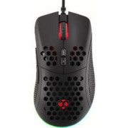 Genesis Mouse Krypton 550, 8000 DPI, Optical, Light Weight, With Software, Black 