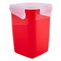 Container universal de depozitare ALEANA Fiesta, adinc, 1.0 l, 12x12x16 cm