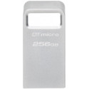256GB USB3.2 Kingston DataTraveler Micro G2, Metal casing, Compact and lightweight, World’s smallest USB Flash drive (Read 200 MB/s)