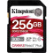 256GB SD Class10 UHS-II U3 (V90) Kingston Canvas React Plus, Ultimate, Read: 300Mb/s, Write: 260Mb/s, Capture 4K/8K Ultra-HD high-speed shots without dropping frames, Ultimate speeds to support professional camera use