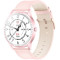 Kieslect Smart Watch Lora, Leather Strap, Pink