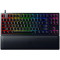 Gaming Keyboard Razer Huntsman V2, TLK, Optical Linear SWl, Wrist Rest, US Layout, USB, Black