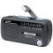 MUSE MH-07 DS, Tuner FM, Clocks, Cranking Dynamo, Solar Power, Black