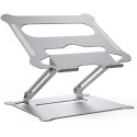  Brateck AR-15 Foldable Stepless Adjustment Aluminum Laptop Riser for 11"-15" Laptops & Tablets, Weight Capacity 5Kg