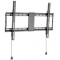 TV-Wall Mount for 37-80"- Gembird WM-80F-01, Fixed, max. 70 kg, Distance TV to Wall: 29 mm, max. VESA 600 x 400, Black