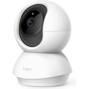 Indoor IP Security Camera  TP-LINK Tapo C210, White,  No Hub Required, FHD (1920x1080), Smart IP Pan/Tilt Camera, WiFi, 114° angle lens, 1/2.8“, F/NO: 2.4; Focal Length: 3.83mm, 2-way audio, Privacy Mode, Motion Tracking, Night Vision, 360° Panoramic Snap