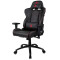 Gaming/Office Chair AROZZI Inizio PU, Black/Red logo, PU Leather, max weight up to 100-105kg / height 160-180cm, Recline 145°, 1D Armrests, Head and Lumber cushions, Metal Frame, Steel wheelbase, Gas Lift 4class, Small nylon casters, W-24.5kg
