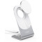 Wireless Magnetic Charger Stand CHOETECH, H046 + T518-F, White