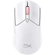 Wireless Gaming Mouse HyperX Pulsefire Haste 2, 26k dpi, 6 buttons, 50G, 650IPS, 83g, 2.4/BT, White