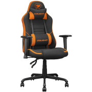 Gaming Chair Cougar FUSION SF Black, User max load up to 120kg / height 145-180cm