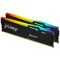 64GB DDR5-6000MHz Kingston FURY Beast RGB (Kit of 2x32GB) (KF560C40BBAK2-64), CL40-40-40, 1.35V, Blk