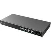 16-port 10/100/1000Mbps Managed Switch Grandstream GWN7802, 4xSFP expansion slot