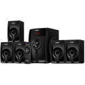 Audio System 5.1 SVEN HT-202  100w / 20w+5*16w, BLUETOOTH, USB, SD, FM, Display, RC, Black