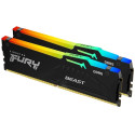 32GB DDR5-5600MHz  Kingston FURY Beast RGB (Kit of 2x16GB) (KF556C40BBAK2-32), CL40-40-40, 1.25V, Blk