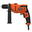 Hammer Drill Black+Decker (BEH200-QS) 500W, 0-2900 rpm, 49.300 beats/min, Bit max 10 mm.