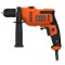 Hammer Drill Black+Decker (BEH200-QS) 500W, 0-2900 rpm, 49.300 beats/min, Bit max 10 mm.