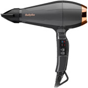 Hair Dryer BaByliss 6719DE, 2400W, 2 speeds, 2 heat modes, 2 concentrators, ionic, black