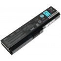 Battery Toshiba Satellite C650 C660 L640 L645 L745 A660 A665 L730 L735 L740 L750 L755 P775 M645 C640 U400 U500 M300 M310 M305 Portege M800 PA3816U PA3817U PA3818U PA3819U PA3634U PA3636U PA3728U 10.8V 5200mAh Black Original