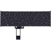 Keyboard Acer Aspire A715-75G A615-51G Extensa EX215-53G  w/o frame w/Backlit ENG/RU Black
