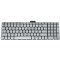 Keyboard HP Pavilion 15-DA 15-DB 15-CN 17-BY 250 255 G7 w/Backlit w/o frame "ENTER"-small ENG/RU Silver Original