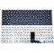 Keyboard Lenovo Legion 5-15 series w/o frame "ENTER" - small w/Backlit Blue ENG/RU Black Original