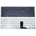 Keyboard Lenovo Legion Y520-15, Y530-15  Y720, Y720-15IKB series w/o frame "ENTER" - small w/Backlit Red ENG/RU Black Original