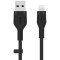 Belkin USB-A - Lightning силиконовый, с клипсой, 3m Black