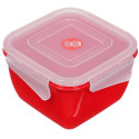 Container universal de depozitare ALEANA Fiesta, patrat, 0.9 l, 15x15x10 cm