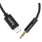 HOCO UPA13 Sound source series iP digital AUX cable Black