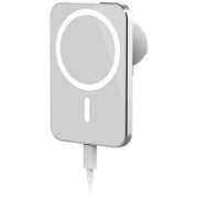 Car Magnetic wireless charger White